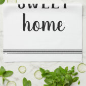 Linge De Cuisine Farmhouse moderne Home Sweet Home (Plié)