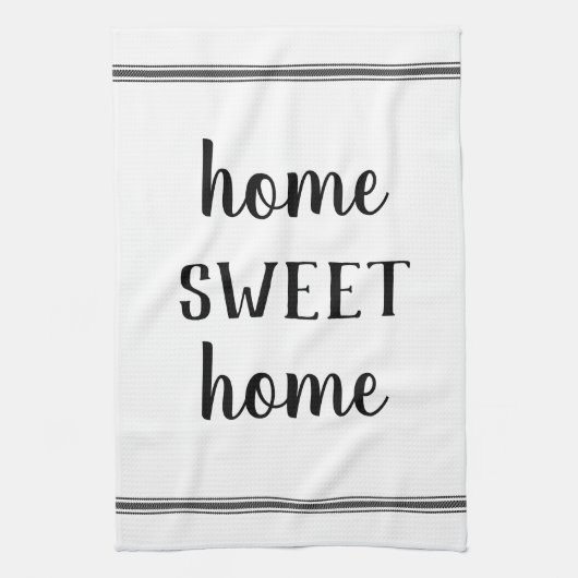 Linge De Cuisine Farmhouse moderne Home Sweet Home (Vertical)