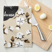 Linge De Cuisine Farmhouse rustique Sweet Flower Cotton (Quart Plié)