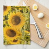 Linge De Cuisine Farms | A Sunflower Field (Quart Plié)