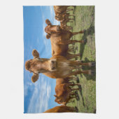 Linge De Cuisine Farms | Brown cow (Vertical)