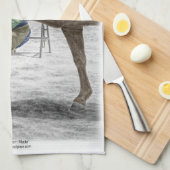 Linge De Cuisine Farrier Blacksmith Chaussure Cheval (Quart Plié)