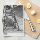 Linge De Cuisine Farrier Blacksmith en utilisant Anvil (Quart Plié)