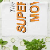 Linge De Cuisine Fatigué Des Films Superhero (Plié)