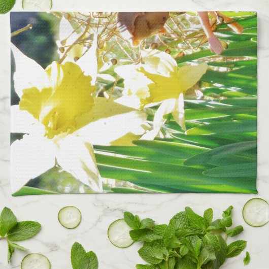 Linge De Cuisine Fée dans les fleurs (Plié)