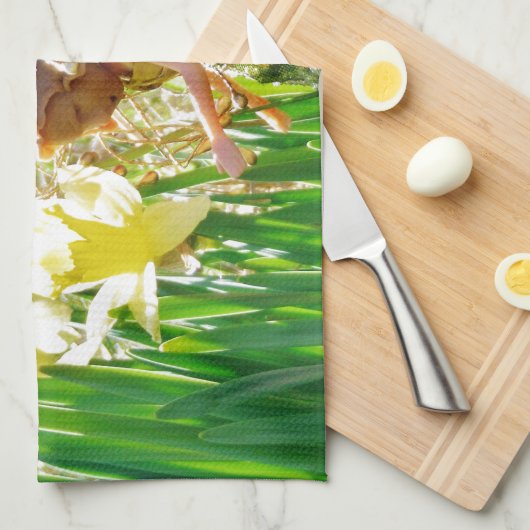 Linge De Cuisine Fée dans les fleurs (Quart Plié)