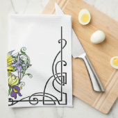 Linge De Cuisine Fée de l'Ombre d'Iris (Quart Plié)