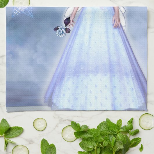 Linge De Cuisine Fée de lune princesse (Plié)