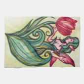 Linge De Cuisine Fée des Tulipes Rouges (Horizontal)