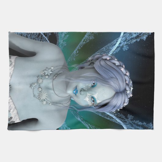 Linge De Cuisine Fée d'hiver (Horizontal)