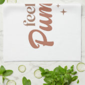 Linge De Cuisine Feelin Citrouille épicé (Plié)