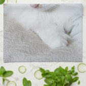 Linge De Cuisine (Feline Fancy) Contemplation Kitty : Photo Cat (Plié)
