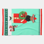 Linge De Cuisine Feliz Navidad (Horizontal)