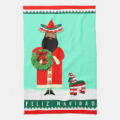 Linge De Cuisine Feliz Navidad (Vertical)