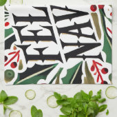 Linge De Cuisine Feliz Navidad Noël espagnol (Plié)