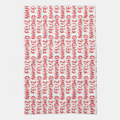 Linge De Cuisine Feliz Navidad Red Chile Pepper (Vertical)