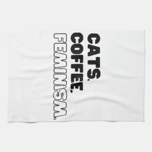Linge De Cuisine Féminisme du café des chats