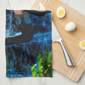Linge De Cuisine Femme amazonienne (Quart Plié)