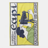 Linge De Cuisine Femme caméra, photographe, Van Caspel (Vertical)