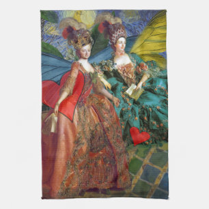 Linge De Cuisine Femme Papillon Capricieuse Gémeaux Gothique Classi
