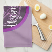 Linge De Cuisine Femme pourpre (Quart Plié)