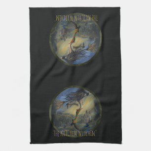 Linge De Cuisine Femme Sorcière