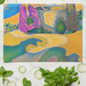 Linge De Cuisine Femmes au puits, Signac (Plié)