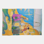 Linge De Cuisine Femmes au puits, Signac (Horizontal)