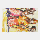 Linge De Cuisine Femmes de danse (Horizontal)