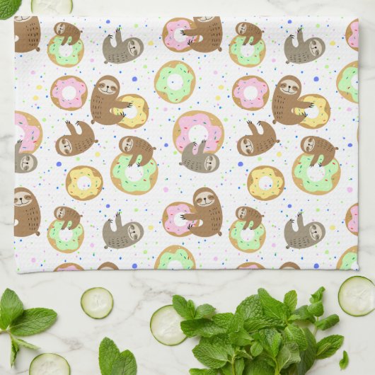 Linge De Cuisine Fentes et beignets (Plié)