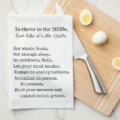 Linge De Cuisine Ferme 1920 vivre simplement (Quart Plié)