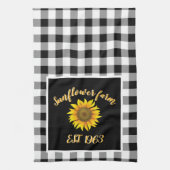 Linge De Cuisine Ferme de tournesols (Vertical)