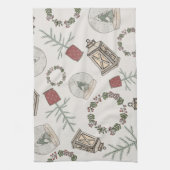 Linge De Cuisine Ferme d'hiver (Vertical)