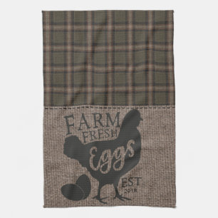 Linge De Cuisine Ferme Dishtowel personnalisé frais de style de