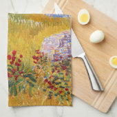 Linge De Cuisine Ferme en Provence, Van Gogh (Quart Plié)