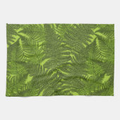 Linge De Cuisine Ferme en vert (Horizontal)