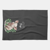 Linge De Cuisine Ferme | Juste une fille qui aime ses cochons (Horizontal)