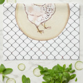 Linge De Cuisine Ferme minable rustique de poulet de nouveauté (Plié)
