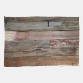 Linge De Cuisine ferme primitive western country grange bois (Horizontal)