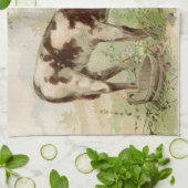 Linge De Cuisine Ferme vintage (Plié)