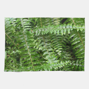 Linge De Cuisine Fermer Fronds I Green Nature