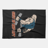 Linge De Cuisine Fermez et soulevez le haltérophile (Horizontal)