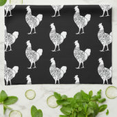 Linge De Cuisine fermier charcuterie de boucherie de poulet charcut (Plié)