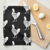 Linge De Cuisine fermier charcuterie de boucherie de poulet charcut (Quart Plié)