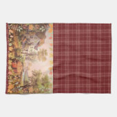 Linge De Cuisine Fermiers Thanksgiving Accueil Récolte Plaid (Horizontal)