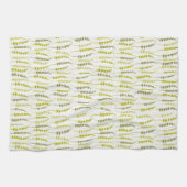 Linge De Cuisine Ferne verte à imprimer pour cuisine naturelle (Horizontal)