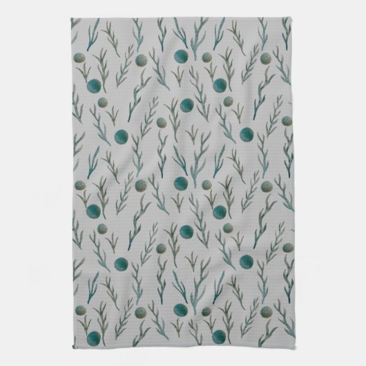 Linge De Cuisine Ferns & Dots (Vertical)