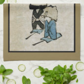 Linge De Cuisine Festival Matsuri Costume Acteurs Feudal Japon (Plié)