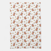 Linge De Cuisine Festive Capybara Noël de vacances (Vertical)