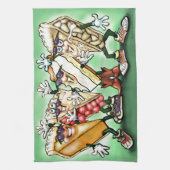 Linge De Cuisine Fête (Vertical)